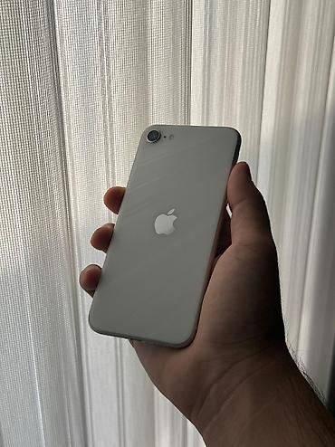 Apple iPhone: IPhone SE 2020, 128 GB, White Titanium, Barmaq izi — 1