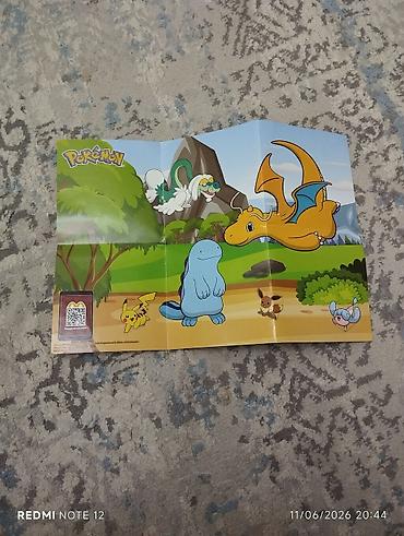pokemon karti: Hamisi 10 AZN McDonald's Pokemon Pokémon kolleksiya seti Məzmun: - 4 — 3