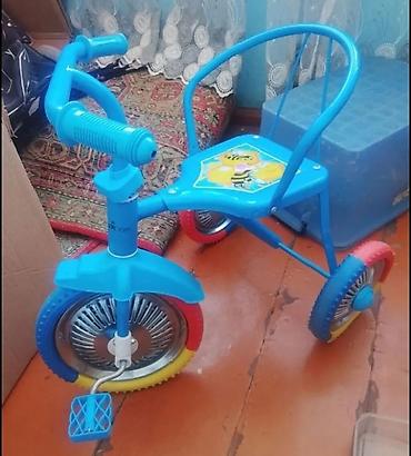 Uşaq üçtəkərli velosiped - Material: möhkəm metal çərçivə, plastik
