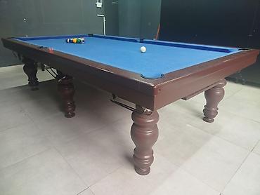 İdman və istirahət: 🎱 Satılır – Amerikan Bilyard Masaları (2 ədəd) 2 ədəd peşəkar — 1