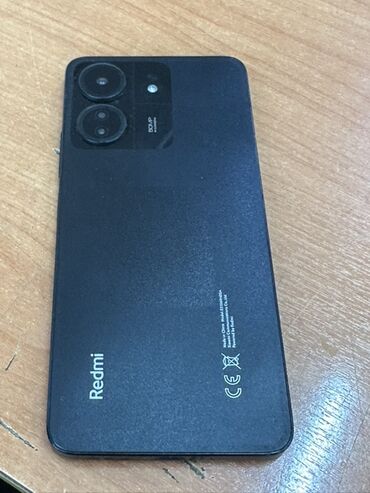 телефон редими: Redmi, Redmi 13C, 256 ГБ, түсү - Кара