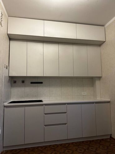 Кухонные гарнитуры: Кухонный гарнитур, Новый, цвет - Белый, ДСП, Бесплатная доставка — 24