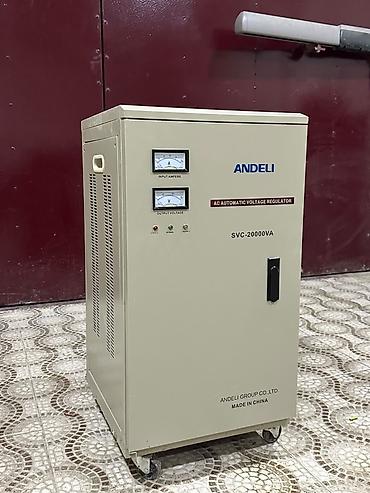 220 v: ⚡ ANDELI 20 kVA GÜCLÜ STABİLİZATOR SATILIR! 💰 Qiymət: 550 AZN — 1