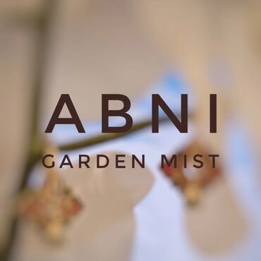 купить золото в баку: Abni Garden Mist sırğaları, qızılı metal baza üzərində qırmızı, qara