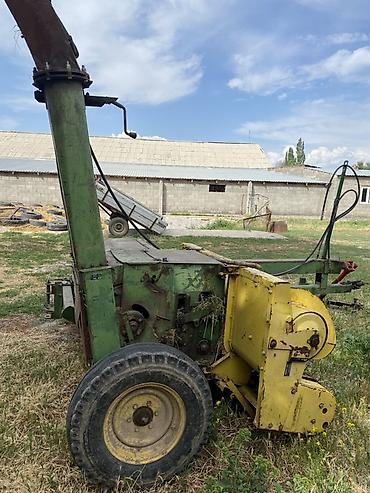 фреза для мотоблока: Кормоуборочный прицепной измельчитель John Deere 3400 - Тип — 4