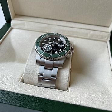 meta eynək: Rolex Submariner “Kermit/Starbucks” avtomatik kişi qol saatı Rolex — 8