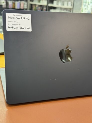 Ноутбуки: Ноутбук, Apple, 16 ГБ ОЗУ, Apple M2, 13.5 ", Б/у, Для работы, учебы, память SSD — 9