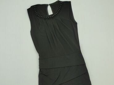 czarne bluzki bez ramion: Dress, S (EU 36), condition - Very good