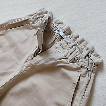 sive zenske pantalone kombinacije: ZARA pantalone – bež/peščana boja - Potpuno nove - Veličina: 34 - — 3
