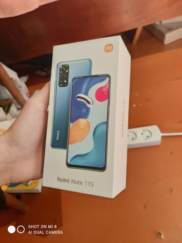 Redmi: Redmi Note 11S, 128 GB, rəng - Boz, Sensor, Barmaq izi, İki sim kartlı — 9