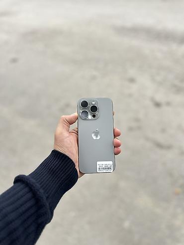ikinci el ipad pro: IPhone 15 Pro, 256 GB, Gümüşü, Face ID — 7