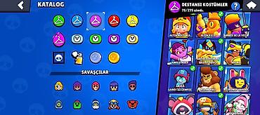 gta 5 kaset: Brawl Stars oyun hesabı – yüksək trofey və zəngin kosmetik kolleksiya — 8