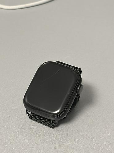 apple 10: İşlənmiş, Smart saat, Apple, Sensor ekran, rəng - Qara — 2