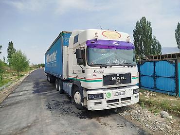 Тягачи: Тягач, MAN, Тентованный — 4