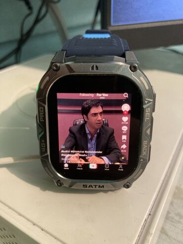 Smart saatlar: Smart saat, Smart, Suya davamlı, rəng - Mavi — 10