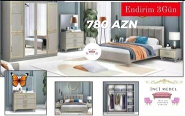 Yataq otağı dəstləri: 2 təknəfərlik çarpayı, Dolab, Tumba, 2 tumba, Azərbaycan, Yeni -da lalafo.az — 6 Yataq otağı dəstləri: 2 təknəfərlik çarpayı, Dolab, Tumba, 2 tumba, Azərbaycan, Yeni — 6