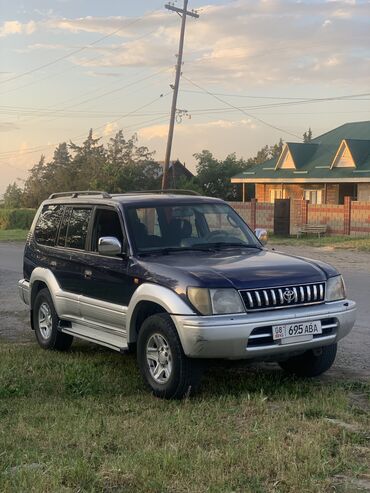 тойота сай: Toyota Land Cruiser Prado: 1999 г., 3.4 л, Автомат, Газ, Жол тандабас