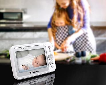 mini bar za pice: KIKKA BOO Video baby monitor ANERES (Šifra: KKB4) Opis: Video baby — 1