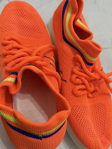 nike dunk: Мужские кроссовки, 34, Calvin Klein, Новый, цвет - Оранжевый, Самовывоз — 2