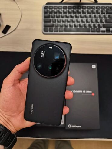 Xiaomi 15 Ultra, 512 GB, rəng - Qara, 
 Sensor, Barmaq izi, İki sim kartlı