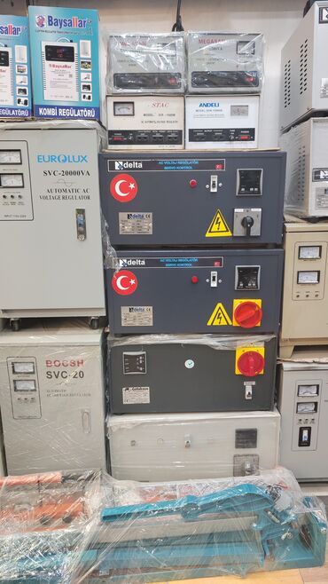 Səviyyə ölçənlər: Yeni Sənaye üçün Stabilizator Delta, 1 faza, 110 V, Pulsuz çatdırılma, Rayonlara çatdırılma, Zəmanətli