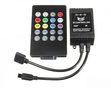 tankim: Muzički RGB kontroler za LED trake sa daljinskim upravljačem - Tip — 4