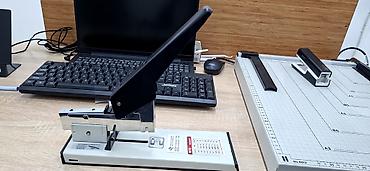 Digər biznes avadanlığı: Hazır Mini Çap Ofisi Satılır (Printer + Laminasiya + Cildləmə + Mebel) — 12