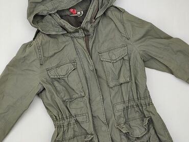 khaki spódnice: Parka, H&M, S, stan - Dobry