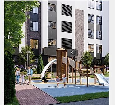 new city: 1 комната, 43 м², АУЦА Элитка, 6 этаж, ПСО (под самоотделку) — 2