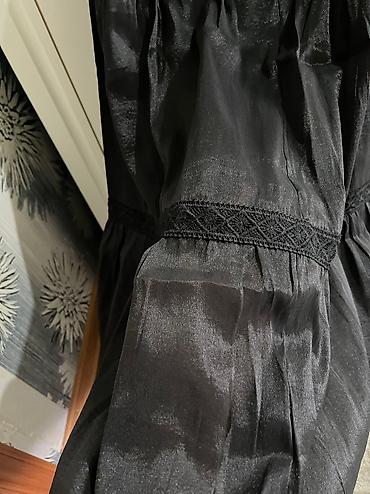 Повседневные платья: Повседневное платье, Осень-весна, Длинная модель, Трикотаж, Прямое, M — 10