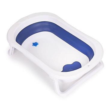 delta tekstil: Sklopiva kadica za bebe sa odvodom – EcoToys, plava Šifra proizvoda — 2