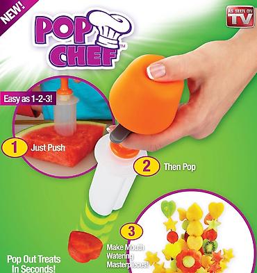 cup head: Набор для приготовления канапе и фигурной нарезки фруктов и овощей Pop — 3