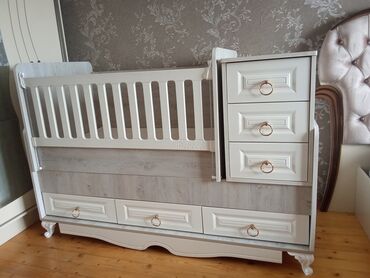 sine boyuden bitki: Oğlan və qız üçün, İşlənmiş, Dördbucaq, Beşik, Dəstsiz, Matrassız, Yellənmə mexanizmsiz