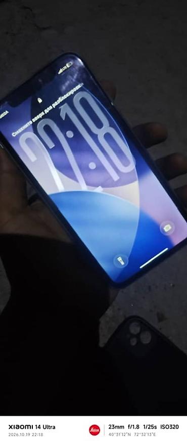 аккумулятор для ноутбука: IPhone 11, Б/у, 128 ГБ, Голубой, 100 % — 1