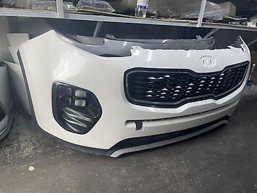 Передний бампер в сборе для Kia Sportage (поколение с новой эмблемой) at lalafo.kg Передний бампер в сборе для Kia Sportage (поколение с новой эмблемой)