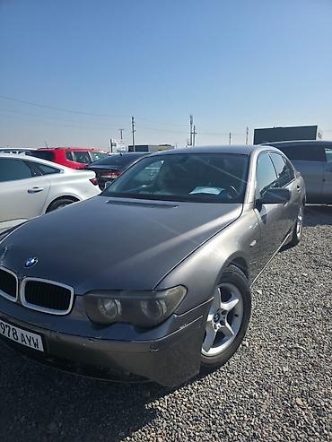 BMW: BMW 7 series: 2002 г., Автомат, Бензин, Седан — 9