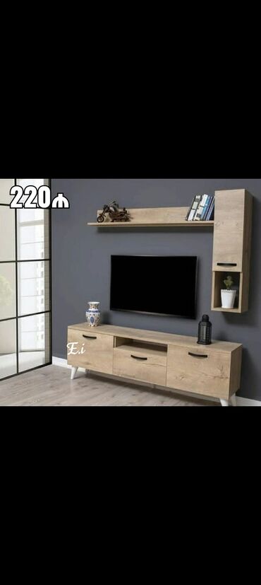 TV altlığı: Yeni, Düz TV altlığı, Polkalı, Laminat — 8