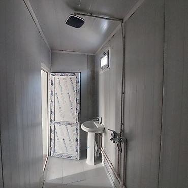Контейнеры: 3.00 x 6.00 sanitar qovsaqli sendiviç ofis. Divar : 50mm sendiviç — 8