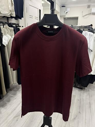 pull and: Мужская футболка, M, XL, L, Новый, цвет - Красный, Самовывоз — 1