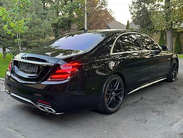 mercedes s63: Mercedes-Benz S-class AMG: 2019 г., 4 л, Автомат, Бензин, Седан — 7