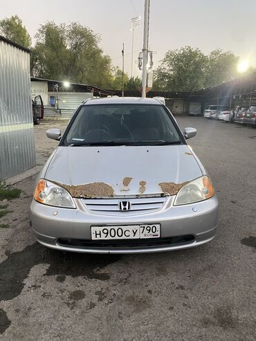хондо цивик: Honda Civic: 2001 г., 1.7 л, Автомат, Газ, Седан