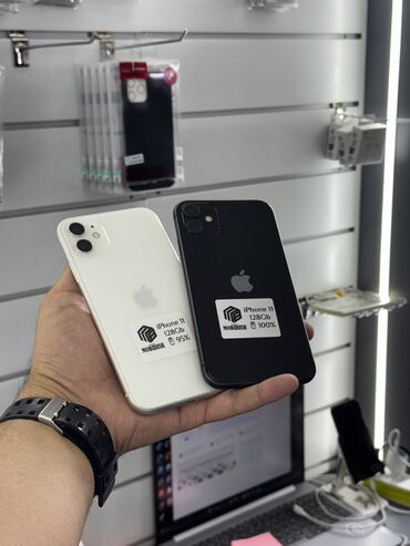 купить айфон 14 про макс китайский: IPhone 11, Б/у, 128 ГБ, Белый, Чехол, Защитное стекло, 100 %