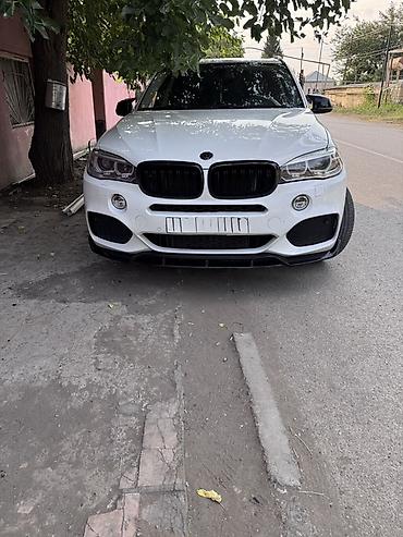 traktor satisi type 1: BMW X5 (F15) – ağ rəngli, M paketli eksteryer - Kuzov: SUV, ağ rəng - — 1