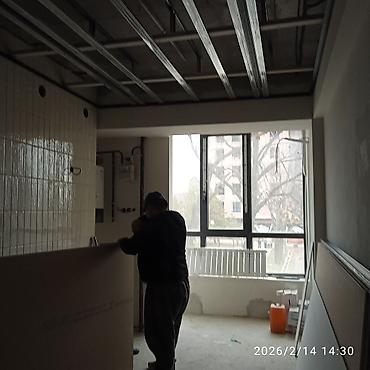 Монтажные работы: Изготовление и монтаж интерьерных решений из ГКЛ и мебели под ТВ - — 7