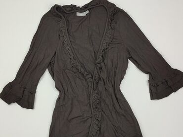 czarne bawełniany t shirty: Narzutka Lindex, S, stan - Bardzo dobry
