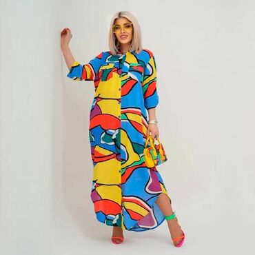 Пуховики и зимние куртки: Повседневное платье, Лето, Короткая модель, 2XL (EU 44), 3XL (EU 46), 4XL (EU 48)