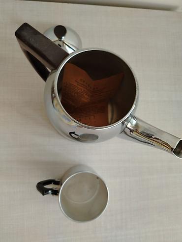 tefal samavar: Çaynik və fincan, (krujka.) təzədir. 30 azn litri 1 və ya bir az çox — 2