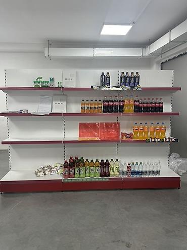 o store: Торговый стеллаж островного типа для магазина - Конструкция — 1