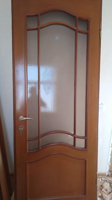Qapılar və aksessuarlar: Məlumat: Taxta interyer qapıları dəsti - Material: ağac əsaslı (rəng — 2