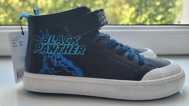 nike react: Детские высокие кеды H&M Black Panther (Marvel) Чёрная пантера — 2